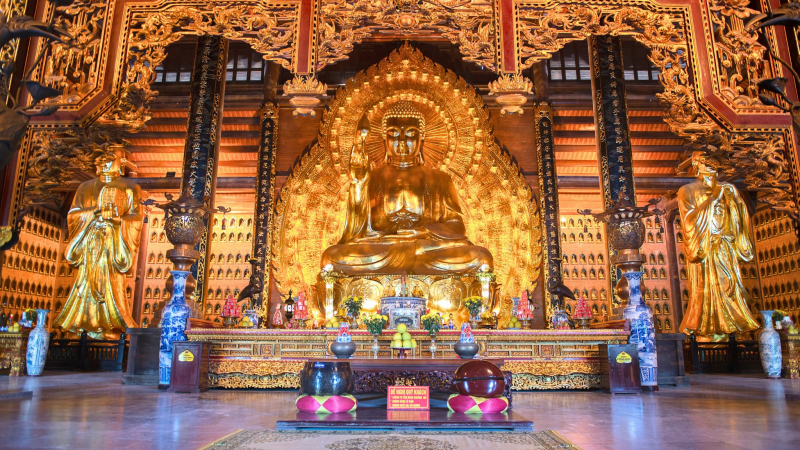 Bai Dinh Temple - Trang An & Mua Cave Join Tour from Hanoi — 5