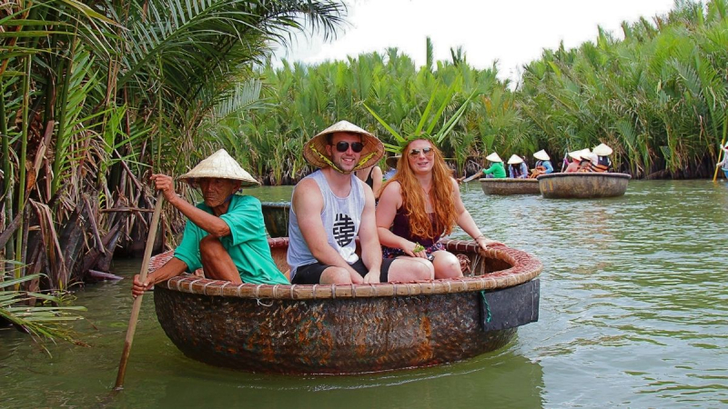 Cam Thanh Coconut Village Basket Boat Tour — 4