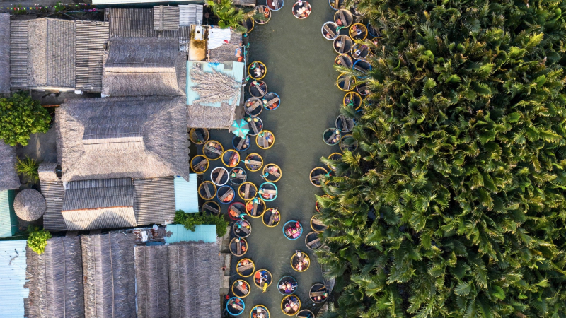 Cam Thanh Coconut Village Basket Boat Tour — 6